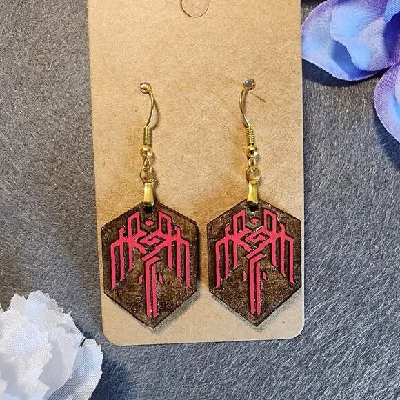 Champion of Kirkwall Dragon Age 2 earrings - Picture 1 of 2